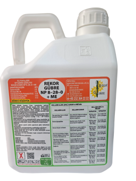 4L Rekor Gübre NP 8-28-0 +ME  ( Ec Fertilizer NP Gübre Çözeltisi)